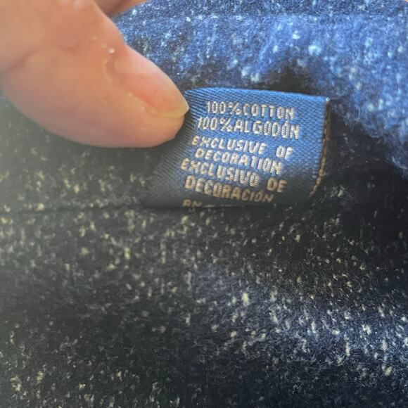 Freedom Foundry Long Sleeve Button Down Blue Speckled Men’s Shirt Size XXL - Picture 10 of 12